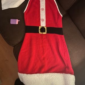 Woman’s Santa dress sz m